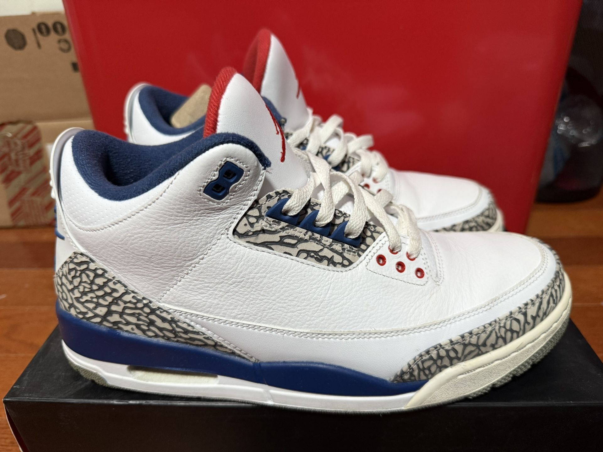 Jordan Retro True Blue 2016 Size 12 Used Like New