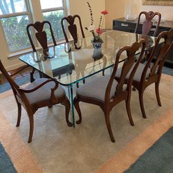 Glass Dining Table