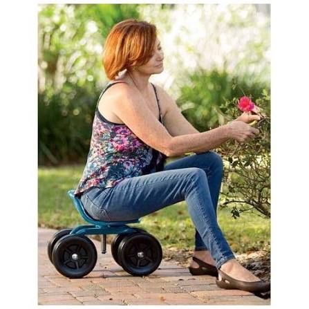 Gardening Low Rider Swivel Scoot Chair