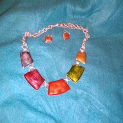 Cool Necklace And Earrings