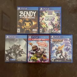 PS4 Video game lot 