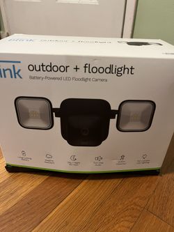 Blink Camera With Spot Light