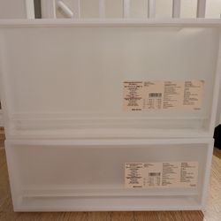 Muji Wide Storage Drawers 
