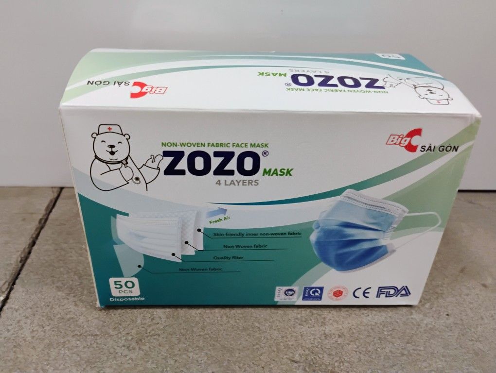 Disposable Surgical Masks 50 Pack 