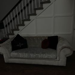 Crystal Tufted Button Sofa