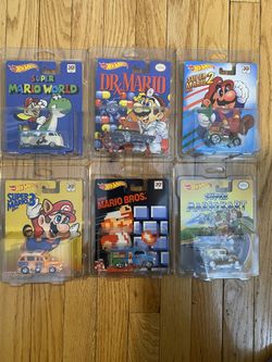 Hot Wheels  Mario Bros Set 