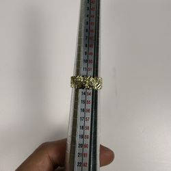 10k Gold Nugget Ring