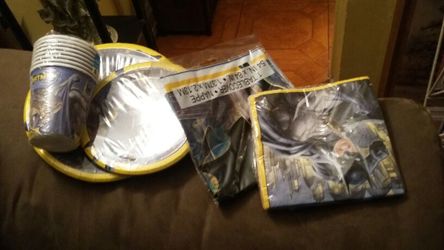 Batman party pack for 8