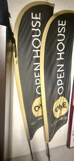 Feather Flags, Open House, Realty One Group