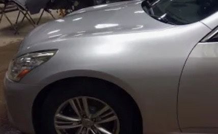 G37 Fender driver Sedan