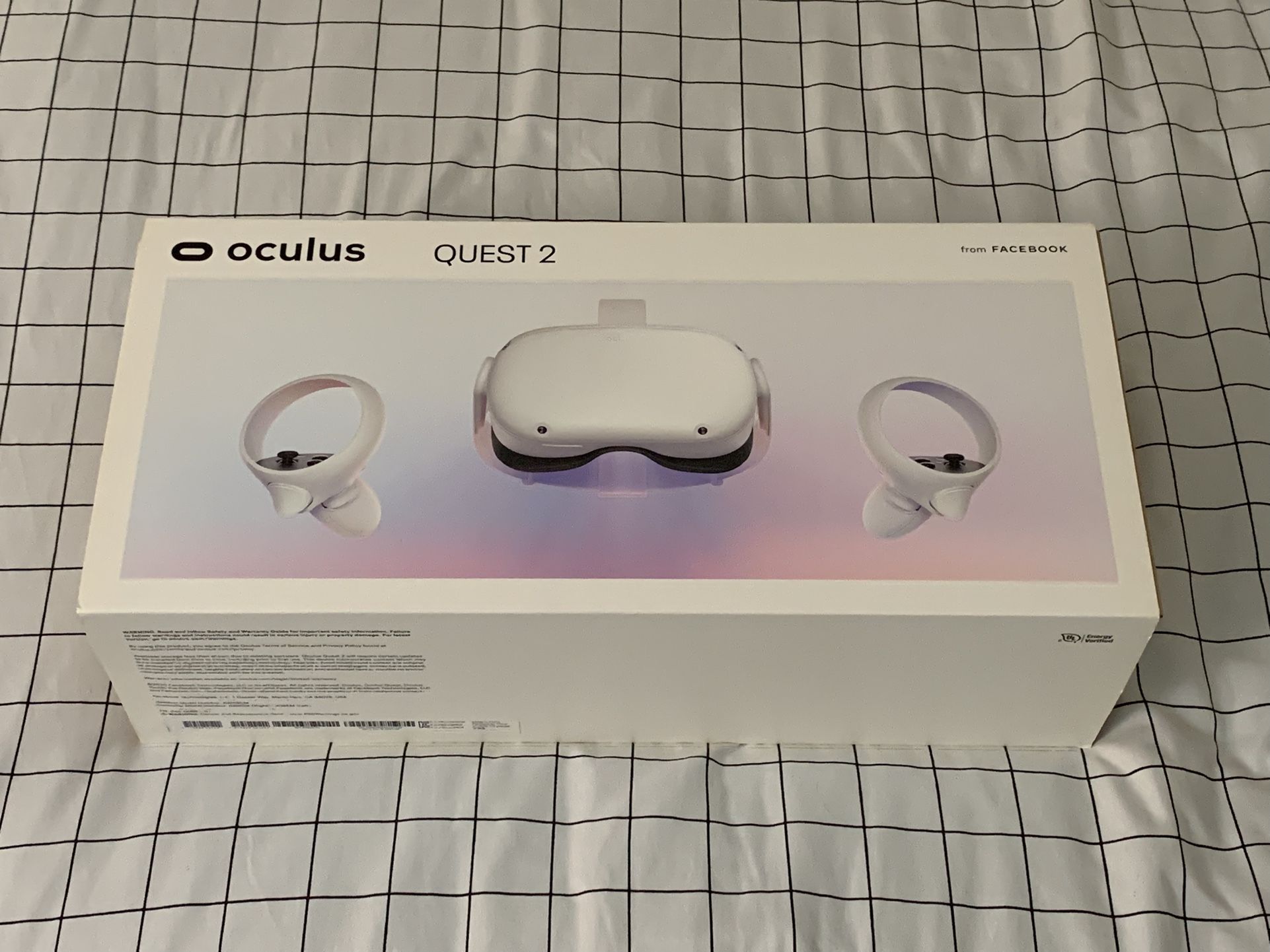 OCU LUS Meta Quest 2 64 GB + Kiwi Comfort Head Strap + KIWI Controller Grips