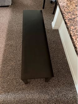 Table wood bench 52”x15” for dinning,indoor