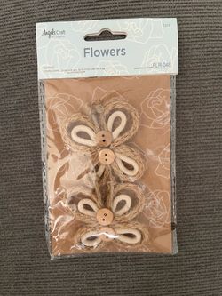 Adhesive Butterfly / Twine & Rope Craft Set