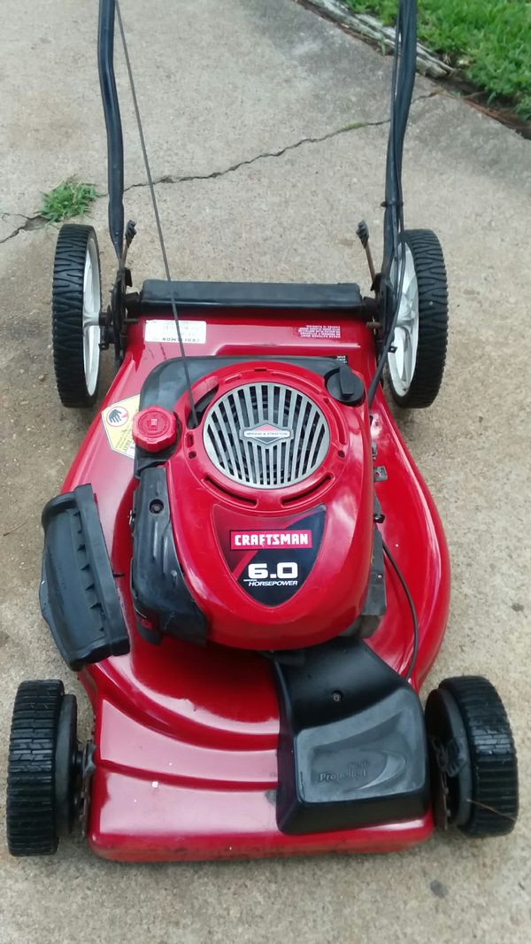 Craftsman 6 Hp Self Propelled Lawn Mower Home Garden In Missouri Craftsman 6 Hp Self Propelled Lawn Mower Home Garden In Missouri City Tx Offerup