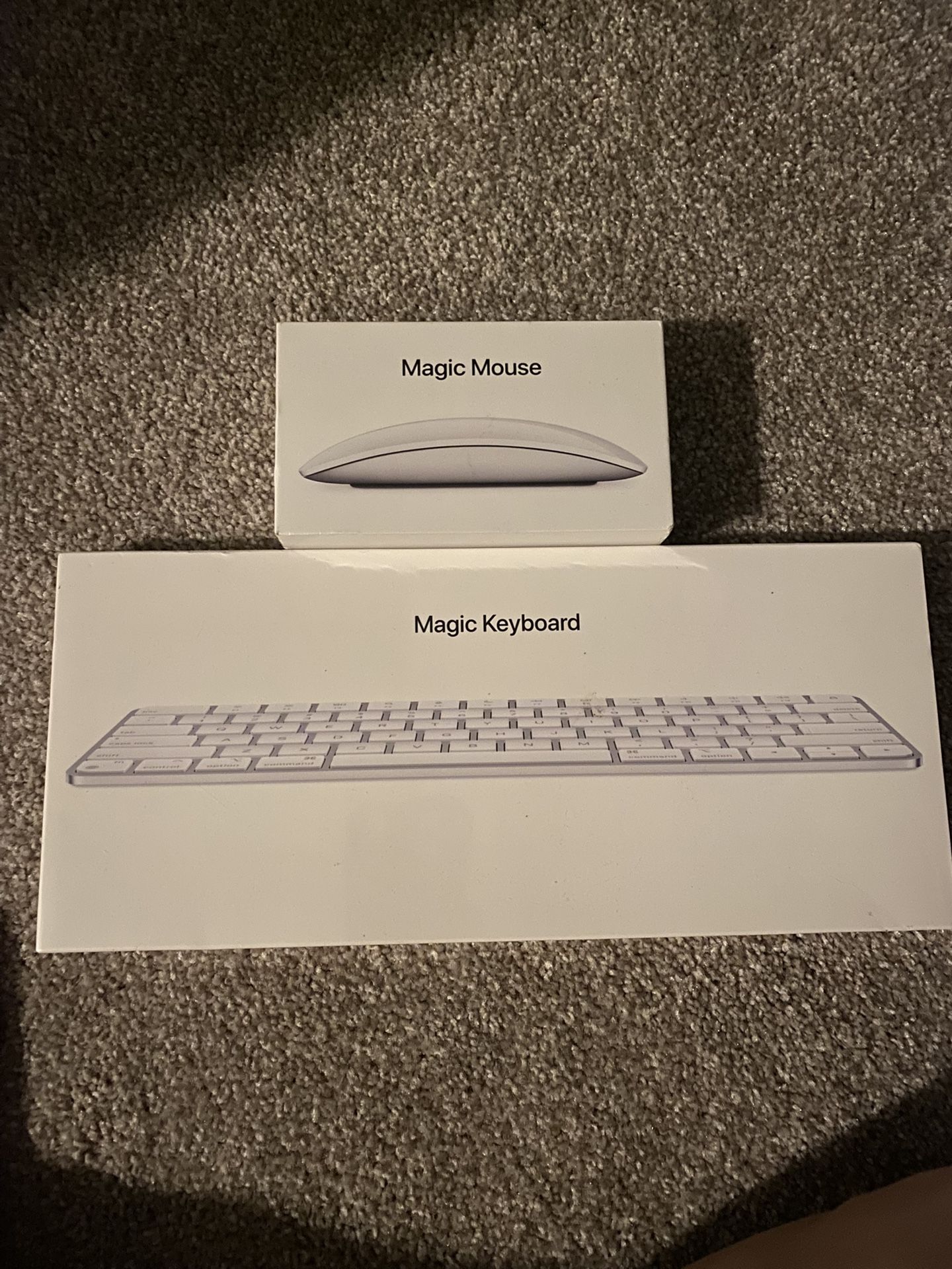 Apple Magic Keyboard and Mouse