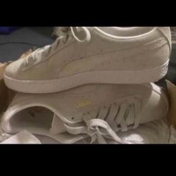 Gray Pumas Sz 9 Mens