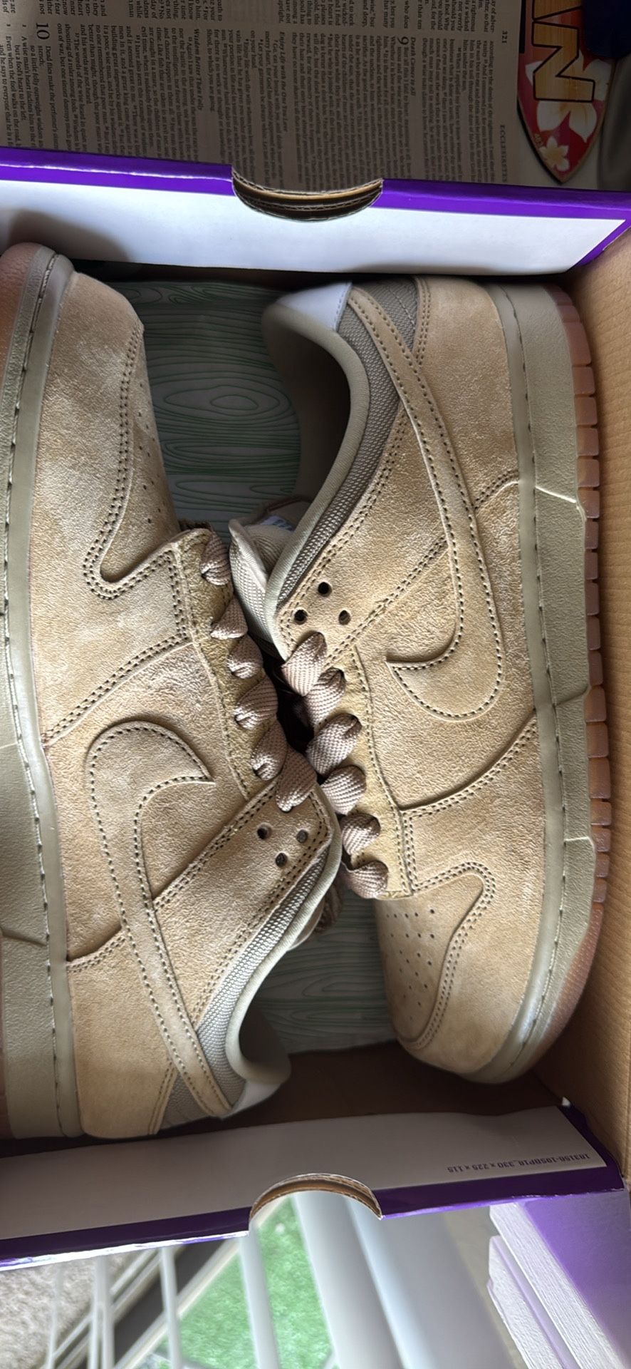Nike SB Dunk “Beige” | Size 12 men’s