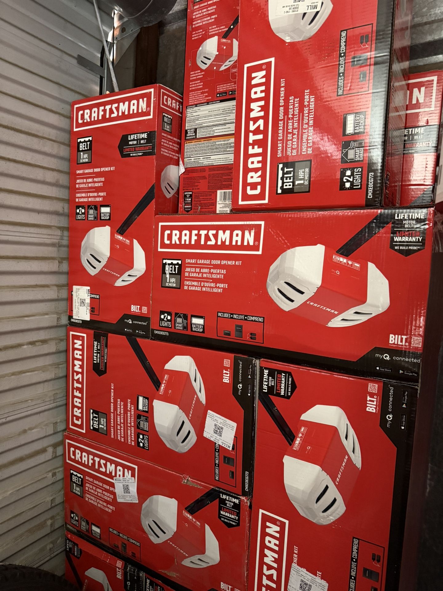 Craftsman Smart Garage Door Opener 1 HPs Belt Drive