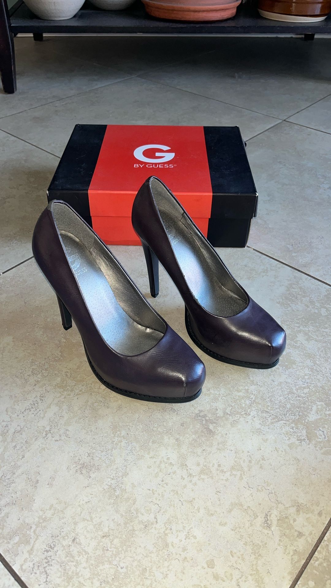 G by Guess Women’s Purple High Heels / Shoes, Size 7