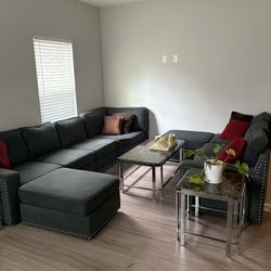 Dark Gray Couch