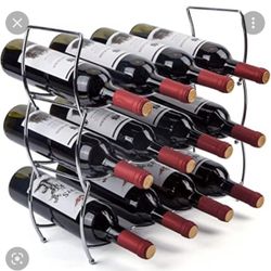 3-Tire Stackable Wine Rack