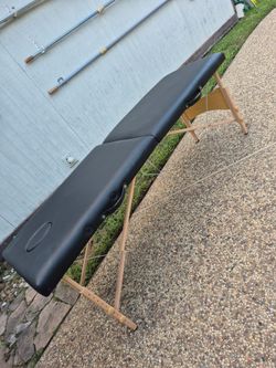 Massage table