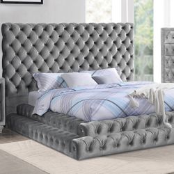 Queen Size Bed W/ Mattress 