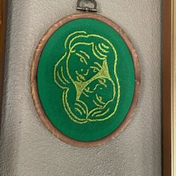 Vintage Cross Stitch Embroidery 