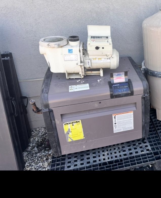 Hayward Heater And Pentair Pump