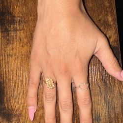 Real Gold Diamond Ring 