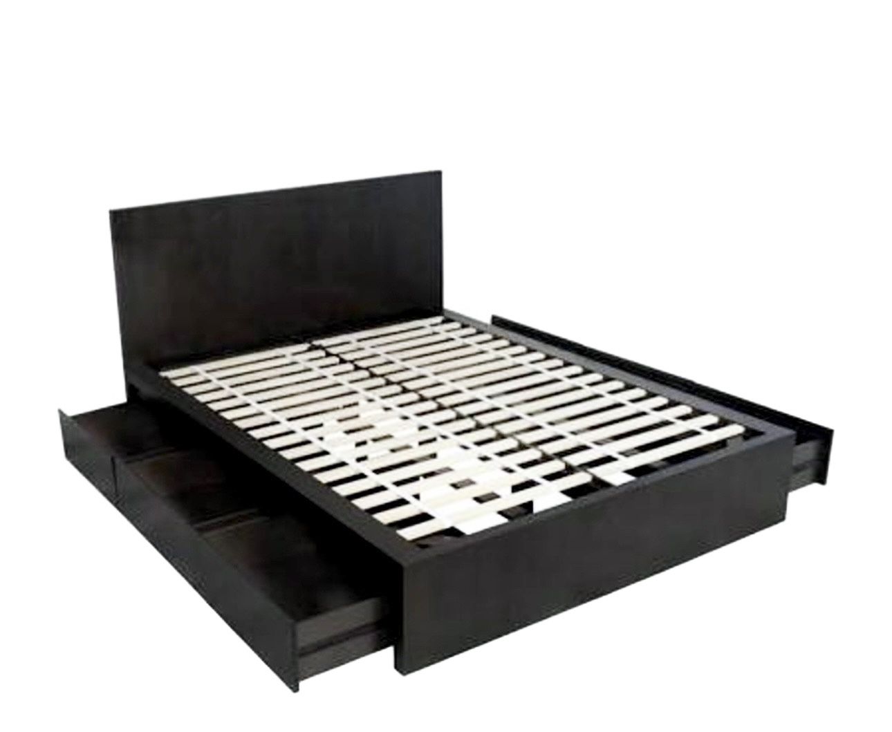 West Elm Queen Bed frame & 6-Drawer Dresser