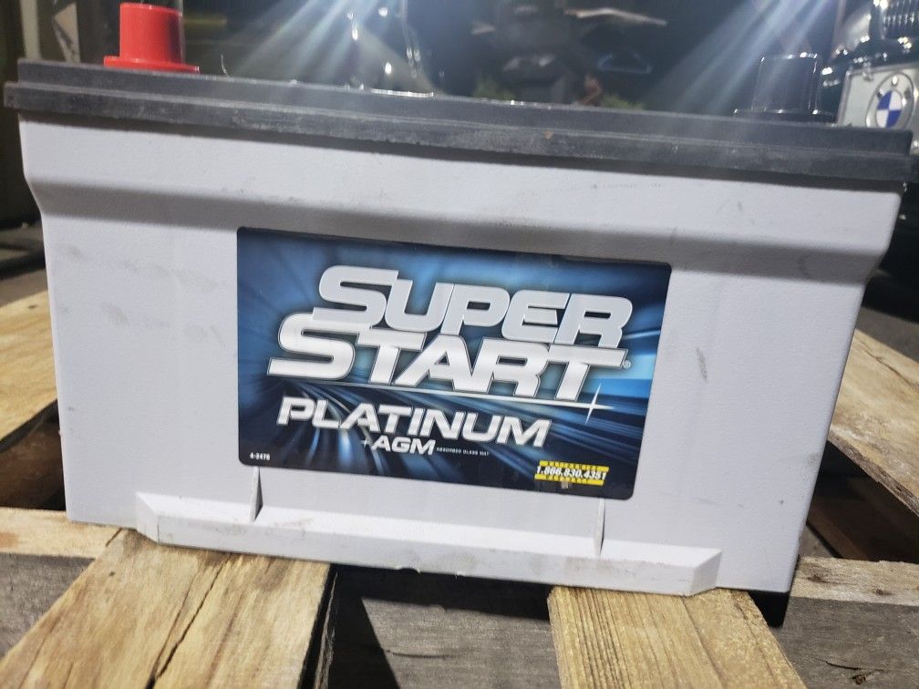 Superstart Platinum AGM Car Truck Battery Group 65 Perfect Condition