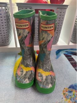 Kids Hunter Boots size 11B/12G