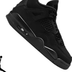 Jordan 4 Black Cats Size 4