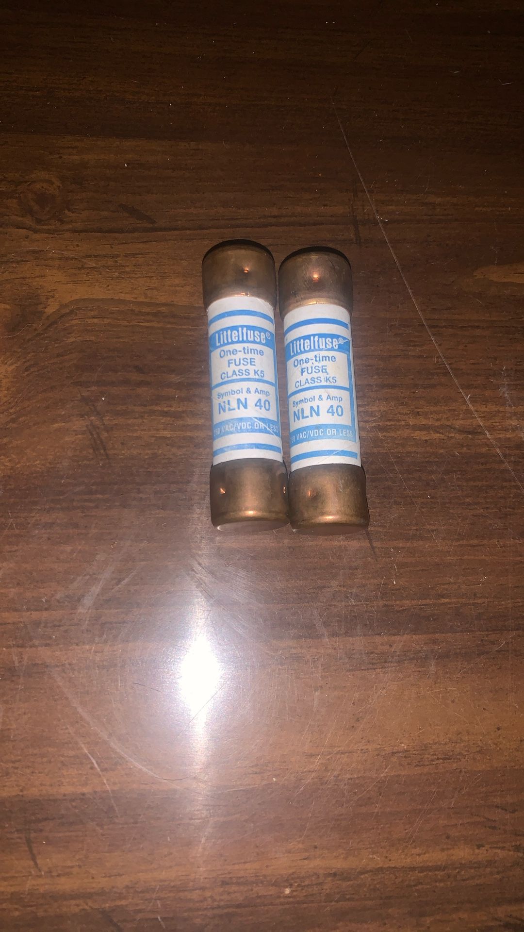 Littelfuse NLN 40 One Time Fuse