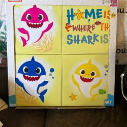 baby Shark Wall Art