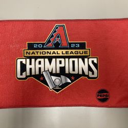 2024 Arizona Diamondbacks Rally Towel 2023 National League Champions 