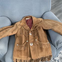 Vintage Suede Western Jacket  - $25