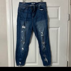 Distressed Jeans Juniors 