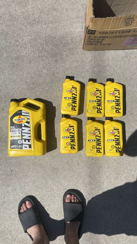 Engine/Motor OIL (PENNZOIL) 5W-30/5W-20