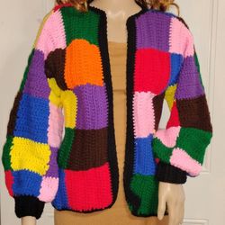 Handmade Sweater Multicolor 