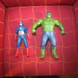 Hulk And Captain America