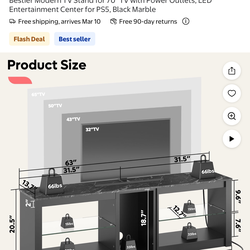 Entertainment center new in box