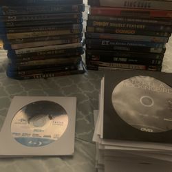 90+ DVDs, HD-DVD & Blu-Rays Bundle