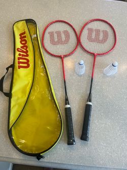 Wilson badminton set new