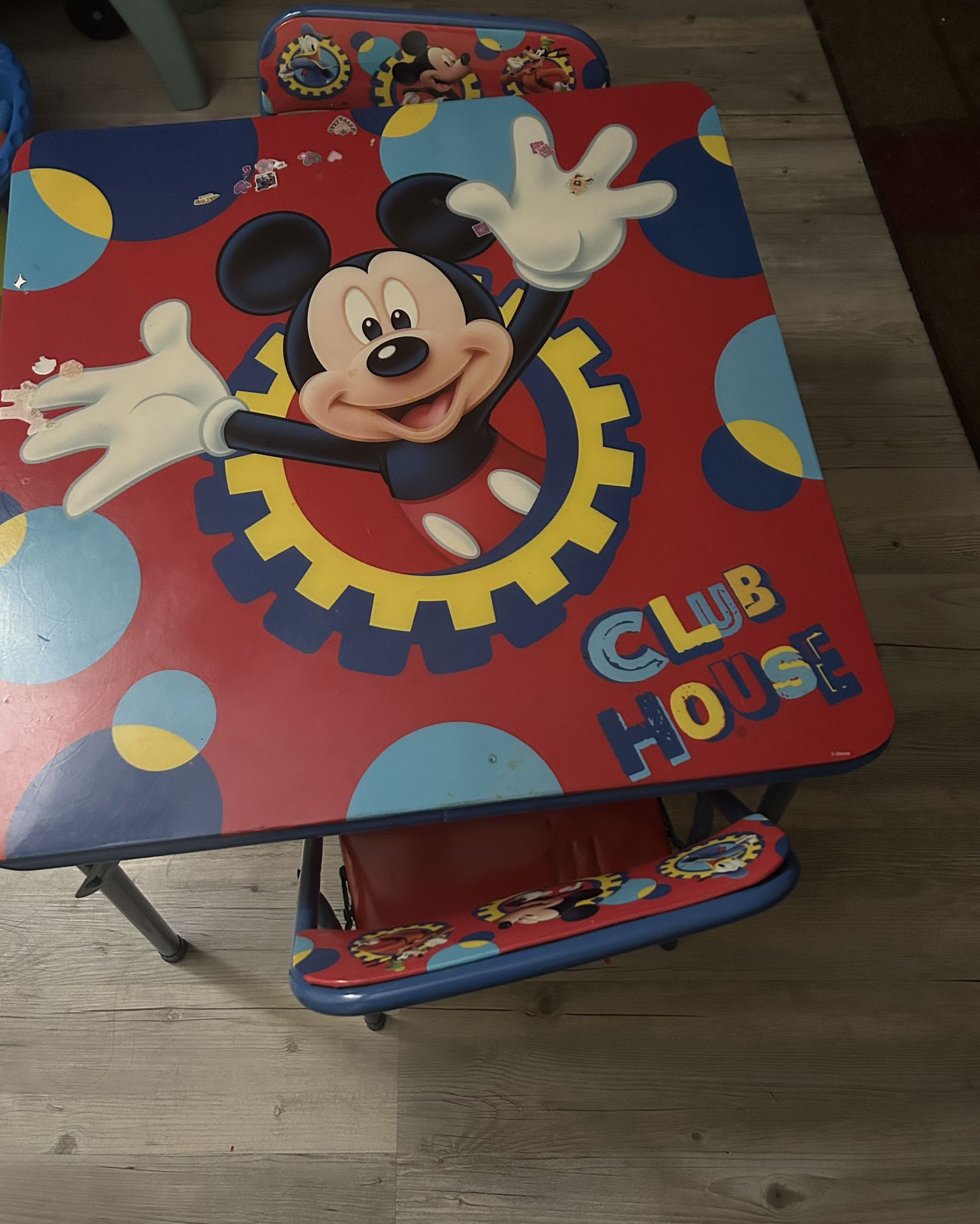 Mickey Mouse Toddler Table With Chairs