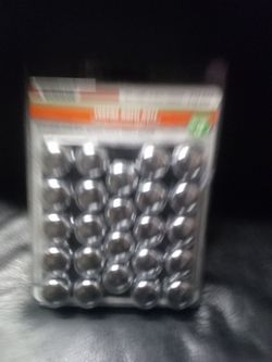 Dorman chrome wheel nuts 9/16 18 count retails for $202 selling for $75 they are brand new