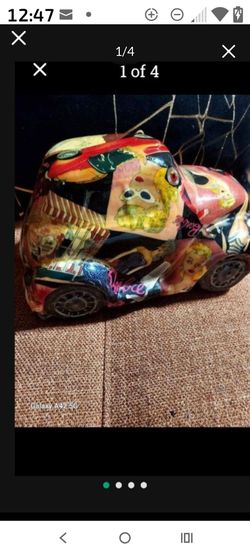 VTG - Retro Barbie VW Beetle Car Collectors Collectible Decor