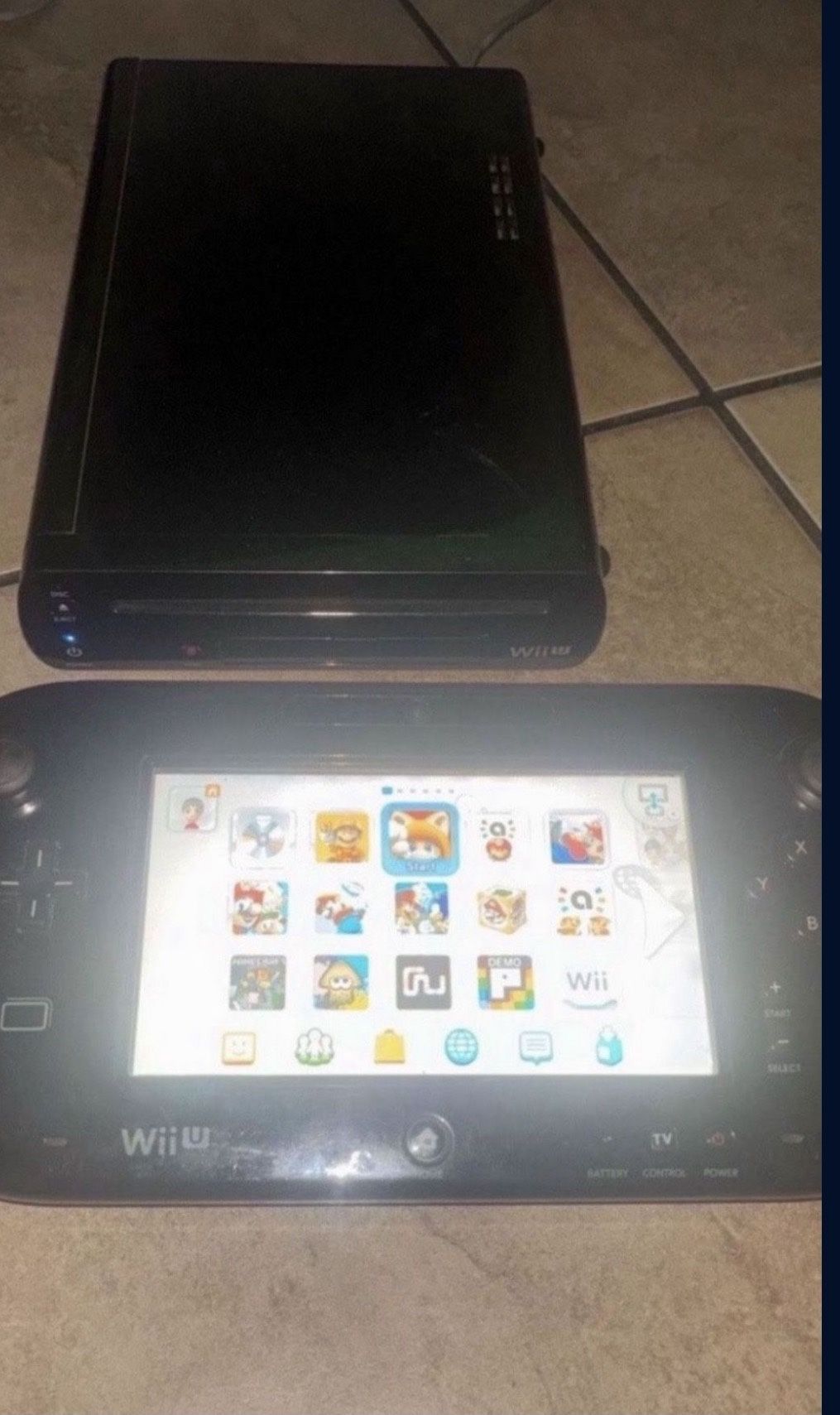 Wii U With Games In Console