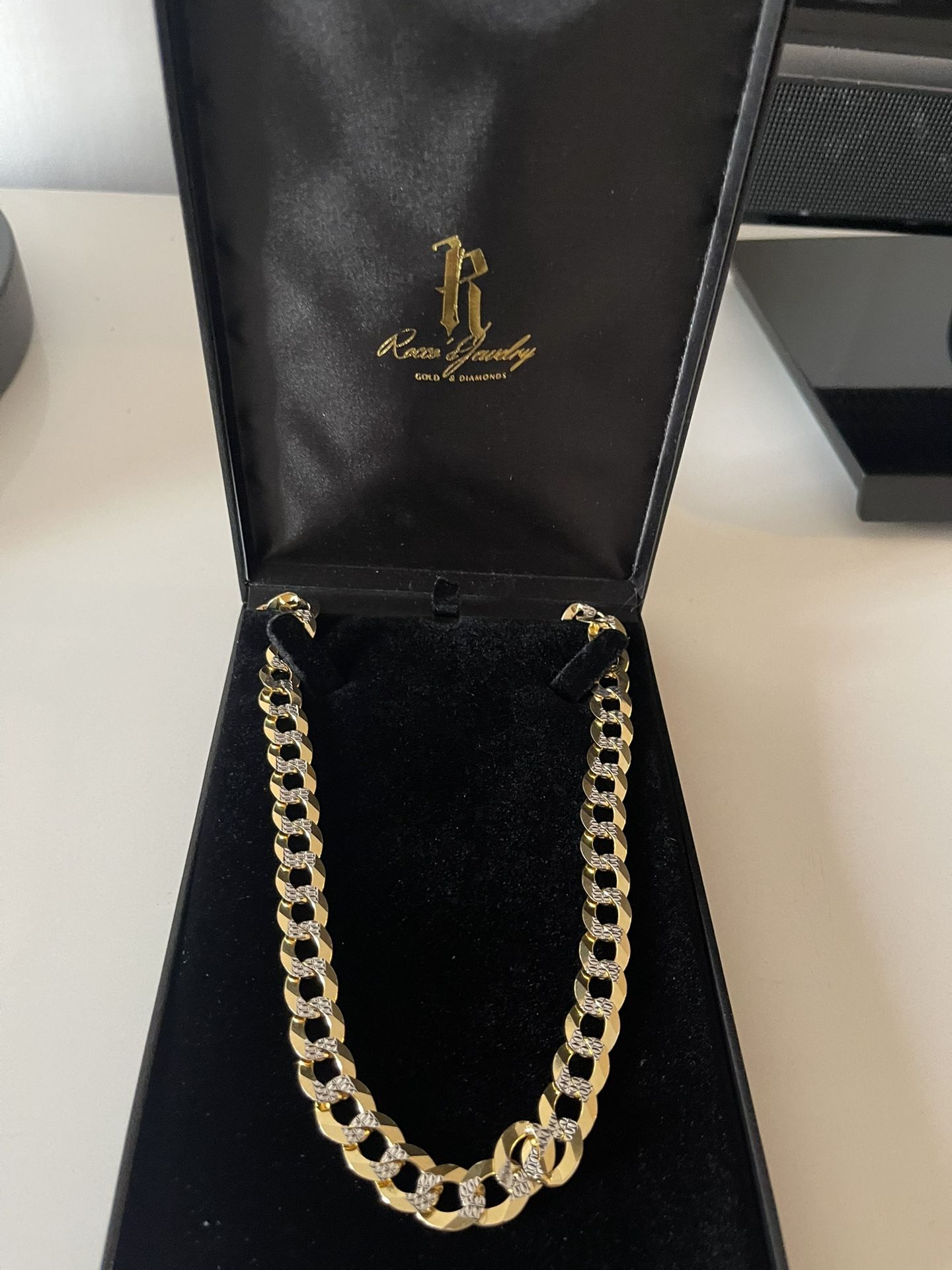 14K SOLID CUBAN CURB CHAIN